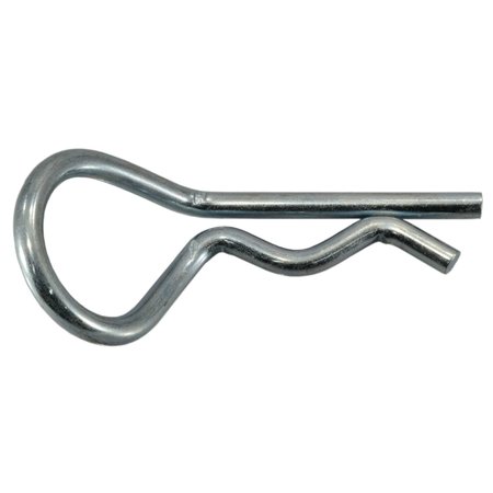 MIDWEST FASTENER 3/16" x 3-1/4" Bent Hitch Pin Clips 10PK 930346